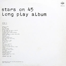 Stars on 45 – ЗВЁЗДЫ ДИСКОТЕК (Мелодия С60–18941-42 или C60 18941 003) - обложка оригинального издания