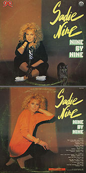 Sadie Nine – Nine By Nine (Русский диск РД 90191) – цветовые оттенки обложки