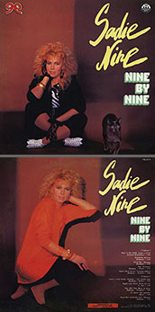 Sadie Nine – Nine By Nine (Русский диск РД 90191) – цветовые оттенки обложки