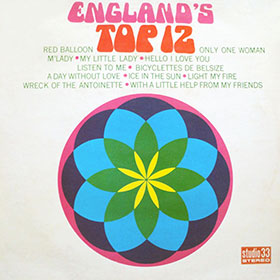 ENGLAND'S TOP 12 (12 inch LP)