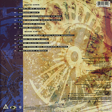 Traveling Wilburys (featuring George Harrison) – Traveling Wilburys Vol. 3 (MMC Records PL MMC 9010) - sleeve (var. 1), back side