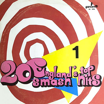 Alan Caddy Orchestra & Singers – England's top 20 smash hits - 1 (Pronit SXL 1026 or SX 1026) - sleeve (var. 1b), front side