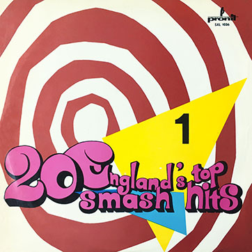 Alan Caddy Orchestra & Singers – England's top 20 smash hits - 1 (Pronit SXL 1026 or SX 1026) - sleeve (var. 1a), front side