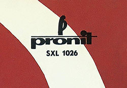 Alan Caddy Orchestra & Singers – England's top 20 smash hits - 1 (Pronit SXL 1026 or SX 1026) - sleeve (var. 1a), front side – fragment (right upper corner)