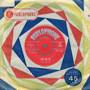 The Beatles – Love Me Do / P.S. I Love You (Parlophone 45-R 4949) – single (var. 1B) in sleeve (type С-1), front side