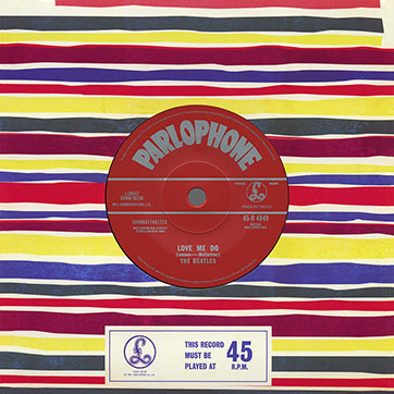 The Beatles – Love Me Do / P.S. I Love You (Parlophone 5099901740172) – single in sleeve, front side