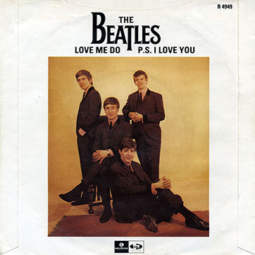 The Beatles – Love Me Do / P.S. I Love You (Parlophone 5099901740172) – picture sleeve, back side