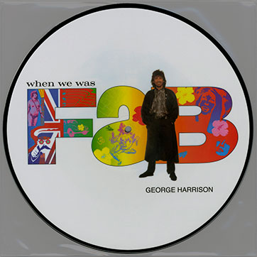 George Harrison - 2 collector's picture discs (Umlaut Corp. 0602557136630) – picture disc # 1 in the outer plastic bag, front side