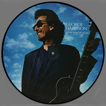 George Harrison - 2 collector's picture discs (Umlaut Corp. 0602557136630) – picture disc # 2 in the outer plastic bag, front side