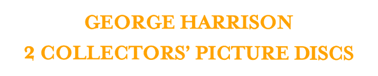 George Harrison - 2 collector's picture discs (Umlaut Corp. 0602557136630) − logo