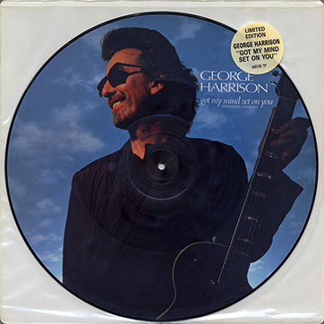 George Harrison - Got My Mind Set On You (Extended Version) (Dark Horse W 8178TP) – picture disc in the outer plastic bag, front side (with a sticker)