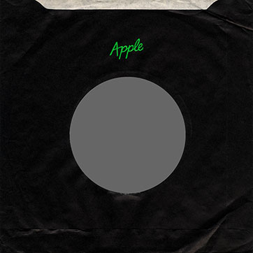 George Harrison - Got My Mind Set On You / Lay His Head (Dark Horse W8178 / 928 178-7) – die-cut Apple company sleeve, back side