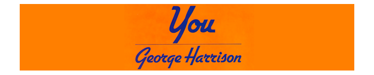 George Harrison - You / World Of Stone (Apple R 6007) − logo