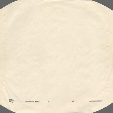 John Lennon - Menlove Ave. (Parlophone PCS 7308) − inner sleeve, back side