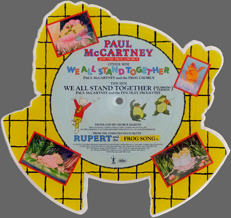 Paul McCartney And The Frog Chorus – We All Stand Together (Capitol 0602507116743) - side B