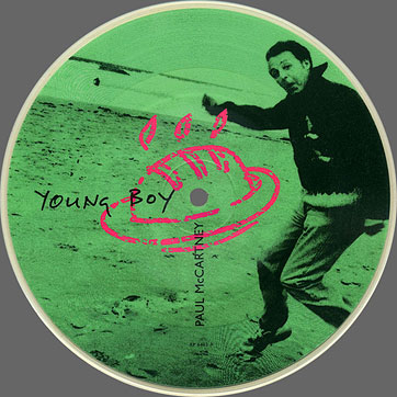 Paul McCartney - Young Boy (Parlophone RP 6462) UK picture single − picture disc, side A