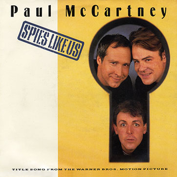 Paul McCartney - Spies Like Us / Paul McCartney and Wings - My Carnival (Parlophone R 6118) – sleeve, front side