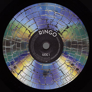 Ringo Starr - TIME TAKES TIME (Sony Music / Music On Vinyl MOVLP572 / 8719262005020) – label, side 1
