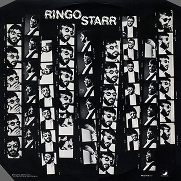Ringo Starr - BLAST FROM YOUR PAST (Apple Records PCS 7170) – inner sleeve, back side