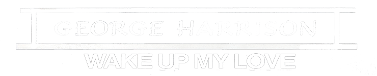 George Harrison - Wake Up My Love (Dark Horse PRO-A-1075) − logo