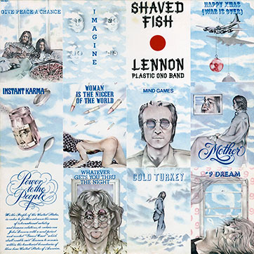 John Lennon / Plastic Ono Band - Shaved Fish (Apple SW-3421) − cover, front side