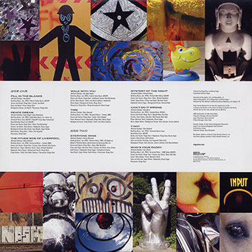 Ringo Starr - Y NOT (Hip-O Records B0013792-01) − inner sleeve, back side