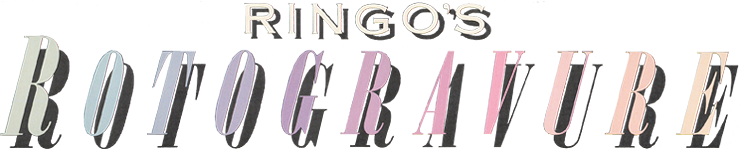 RINGO'S ROTOGRAVURE LP by Atlantic (USA) − logo