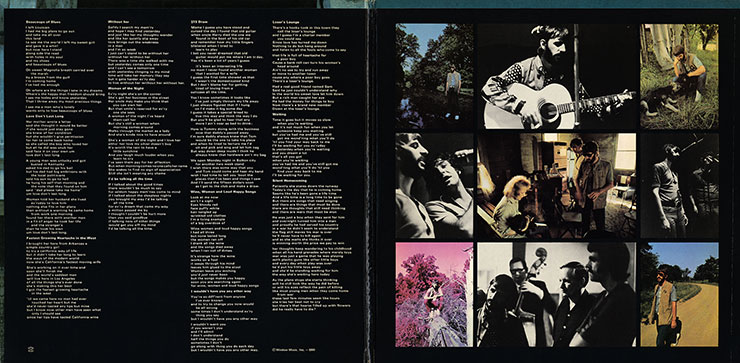 Ringo Starr - BEAUCOUPS OF BLUES (Apple SMAS-3368) - gatefold cover (var. Winchester), spine