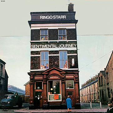 Ringo Starr - SENTIMENTAL JOURNEY (Apple SW-3365) - cover (var. Purple Capitol), front side