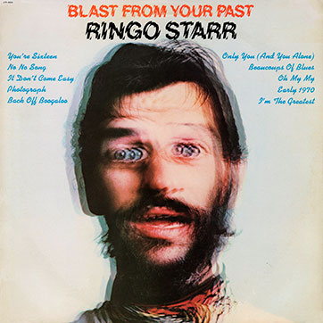 Ringo Starr - BLAST FROM YOUR PAST (Apple Records SW-3422) – cover, front side